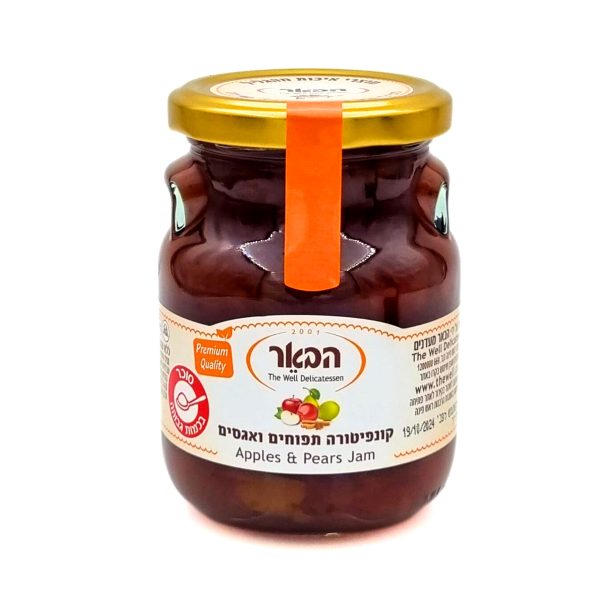 קונפיטורת תפוחים ואגסים